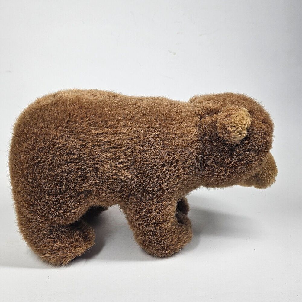 Dakin Standing Brown Bear Plush 1986 Vintage Stuffed Animal